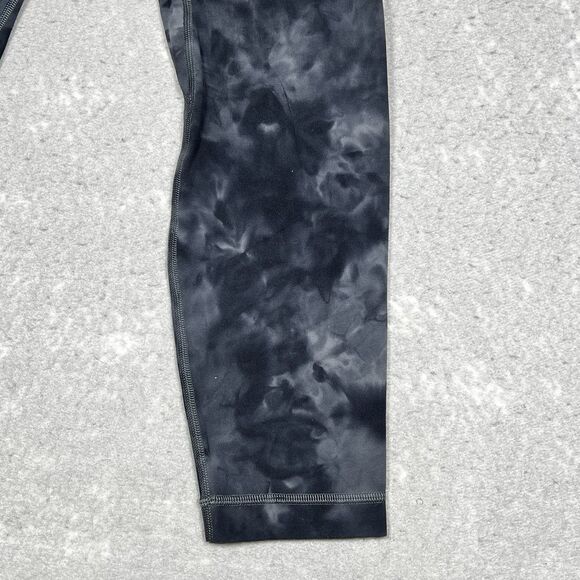Lululemon Leggings Size 6 Align Diamond High Rise Crop 25” Dye Pitch Leggings - Picture 4 of 11